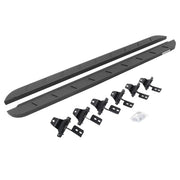 Go Rhino 63450673ST 2018 - 2024 Jeep Wrangler JL RB Series RB10 Slim Line Running Boards with Mounting Bracket Kit - Rugged Truck Gear