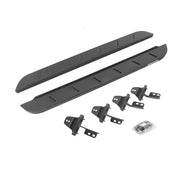 Go Rhino 63492648SPC 2007 - 2018 Jeep Wrangler JK RB Series RB10 Slim Line Running Boards with Mounting Bracket Kit - Rugged Truck Gear