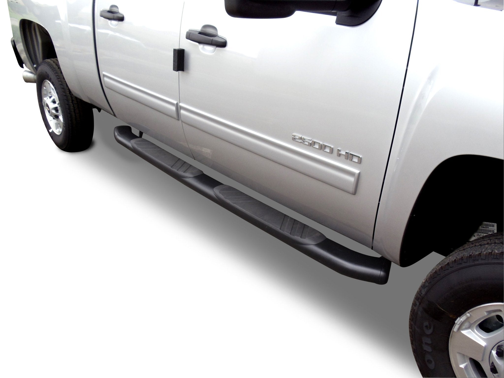 4000 Series SideSteps With Mounting Bracket Kit Powder Coat Black 2015-2018 Ram 1500 Go Rhino main image 0