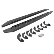 Go Rhino 69441687SPC 2007 - 2021 Toyota Tundra RB Series RB20 Slim Line Running Boards with Bracket Kit - Rugged Truck Gear