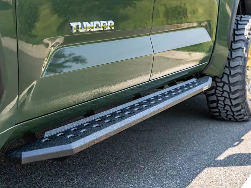 Go Rhino 69443687ST 2022 - 2024 Toyota Tundra RB Series RB20 Slim Line Running Boards with Bracket Kit - Rugged Truck Gear