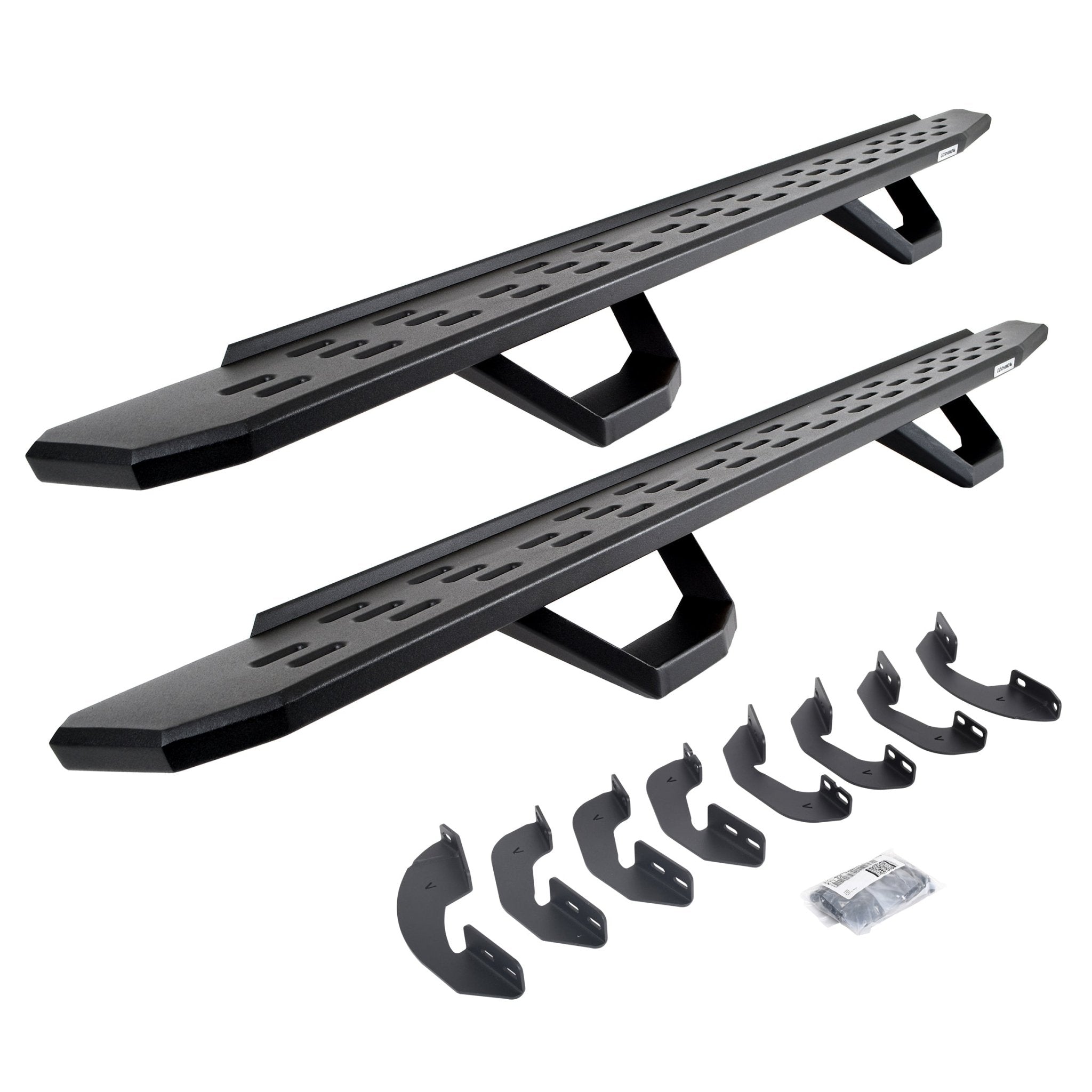 Go Rhino 6964168720PC 2007 - 2021 Toyota Tundra RB Series RB30 Running Boards with Brackets, 2 Pairs Drop Steps Kit - Rugged Truck Gear