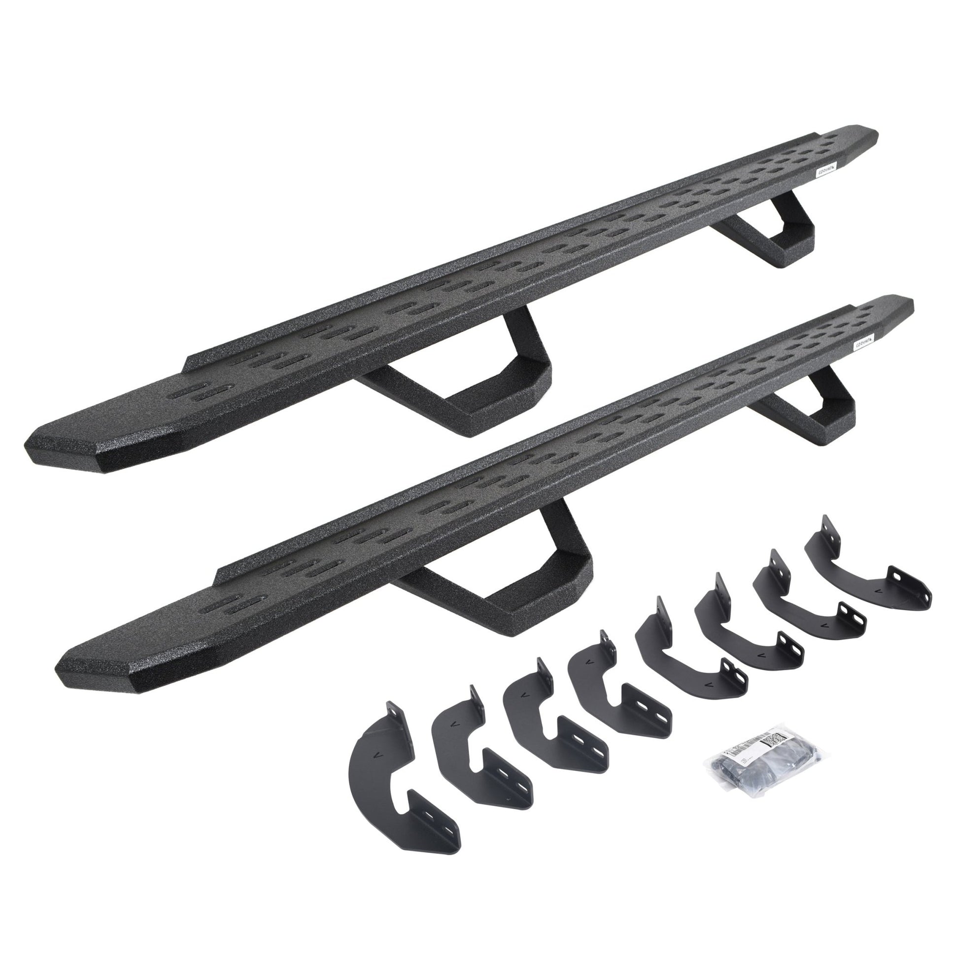 Go Rhino 6964168720T 2007 - 2021 Toyota Tundra RB Series RB30 Running Boards with Brackets, 2 Pairs Drop Steps Kit - Rugged Truck Gear