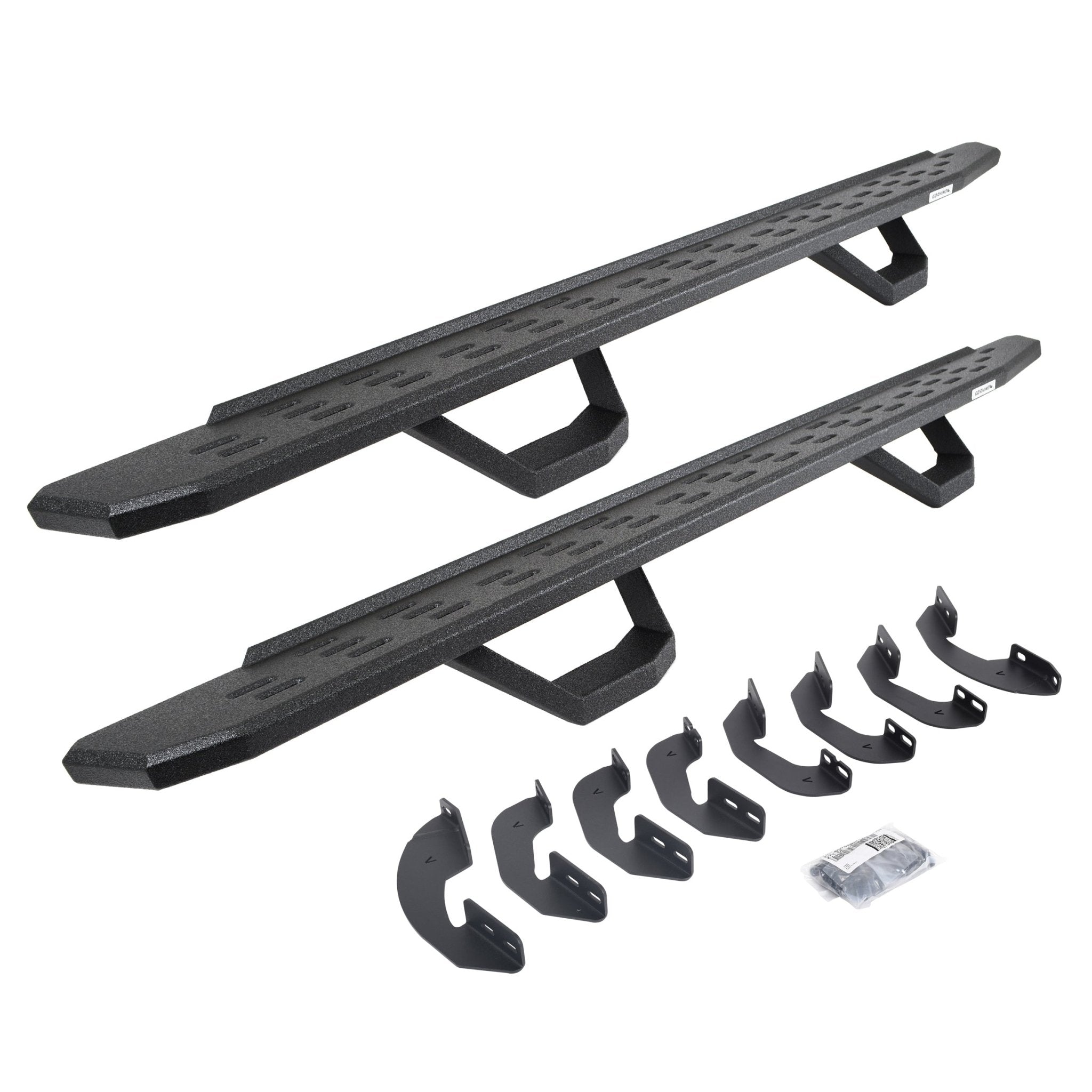 Go Rhino 6964168720T 2007 - 2021 Toyota Tundra RB Series RB30 Running Boards with Brackets, 2 Pairs Drop Steps Kit - Rugged Truck Gear