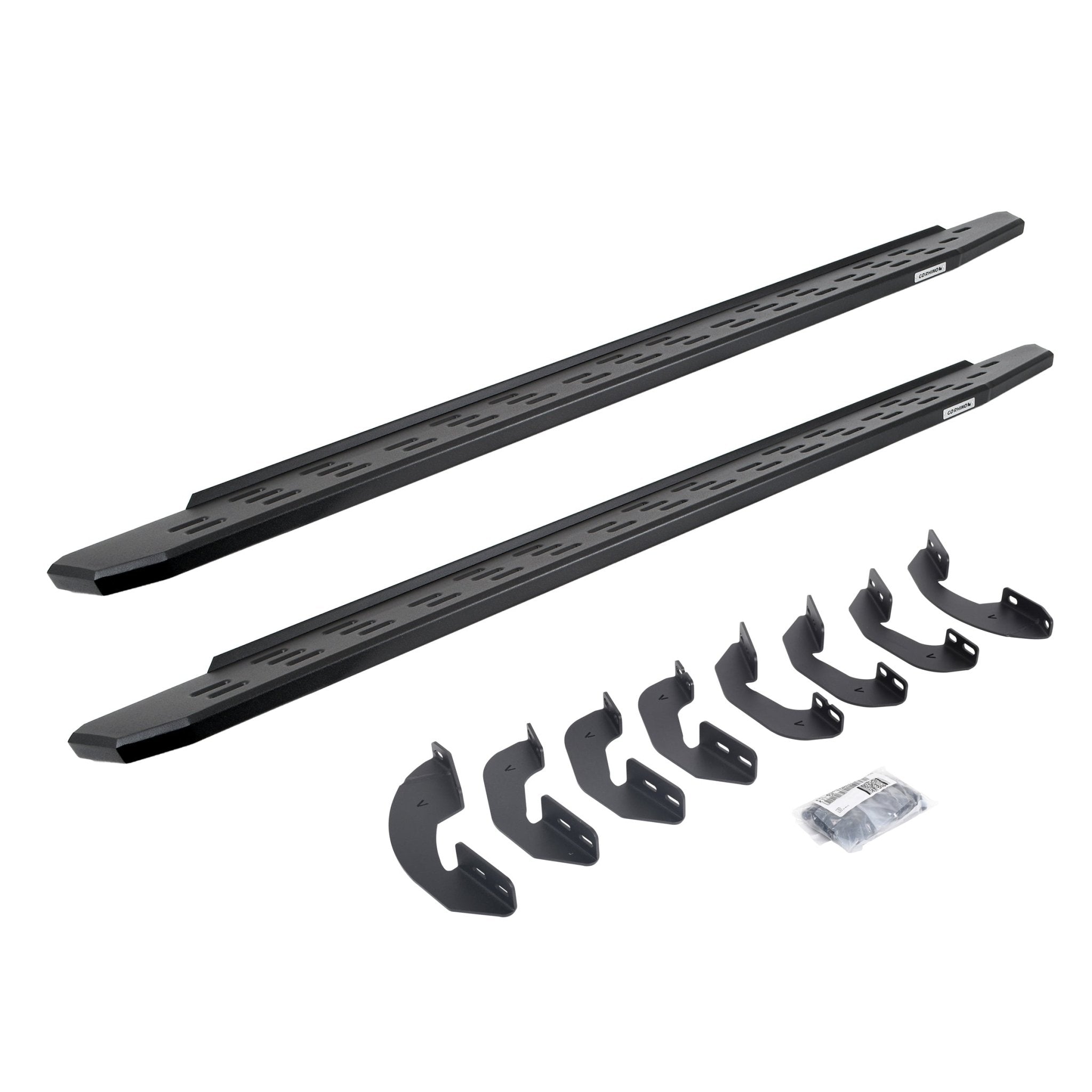 Go Rhino 69641687PC 2007 - 2021 Toyota Tundra RB Series RB30 Running Boards with Mounting Bracket Kit - Rugged Truck Gear