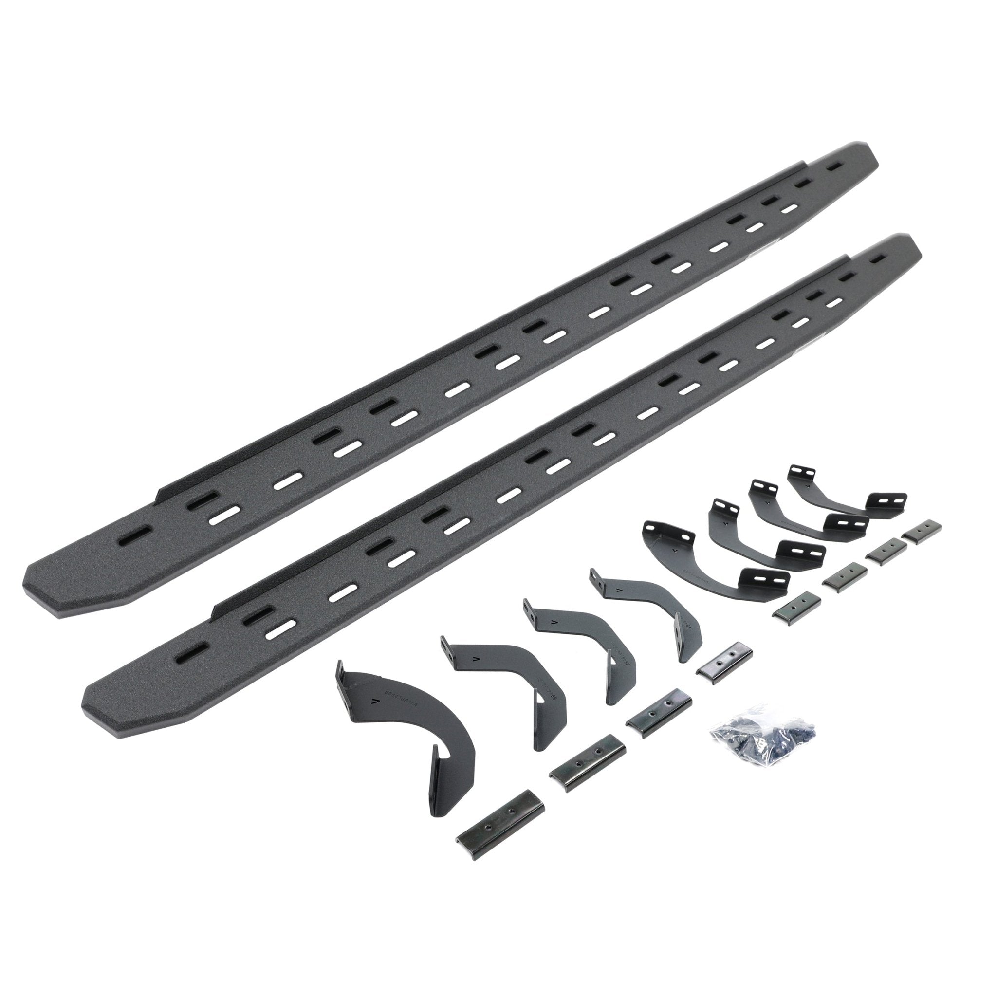 Go Rhino 69643580ST 2022 - 2024 Toyota Tundra RB Series RB30 Slim Line Running Boards with Bracket Kit - Rugged Truck Gear