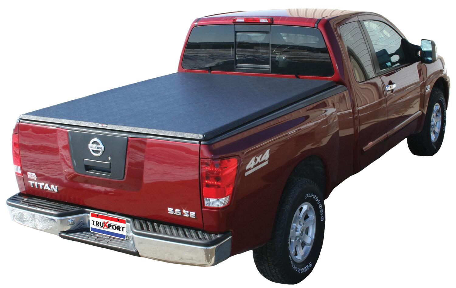 6.7FT Roll Up Soft Truck Tonneau Cover For 2016-2021 Nissan Titan Waterproof