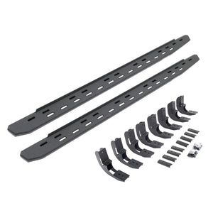 Go Rhino 69604880ST 2019-2024 Chevy Silverado 1500 RB Series RB30 Slim Line Running Boards with Mounting Bracket Kit