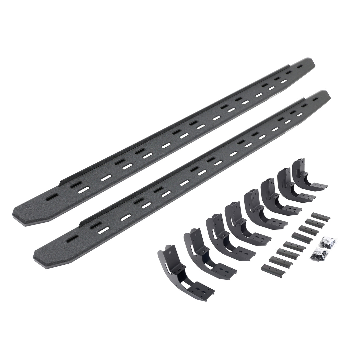 Go Rhino 69604880ST 2020-2024 Chevy Silverado 2500/3500 HD RB Series RB30 Slim Line Running Boards with Mounting Bracket Kit