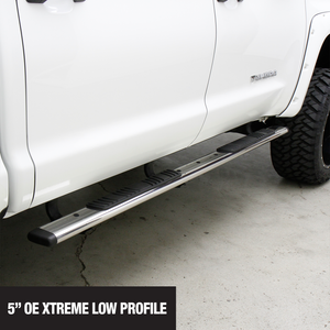 Go Rhino 685036880PS 2024 Ford F150 Raptor OE Xtreme Series 5" Low Profile Side Steps with Mounting Bracket Kit