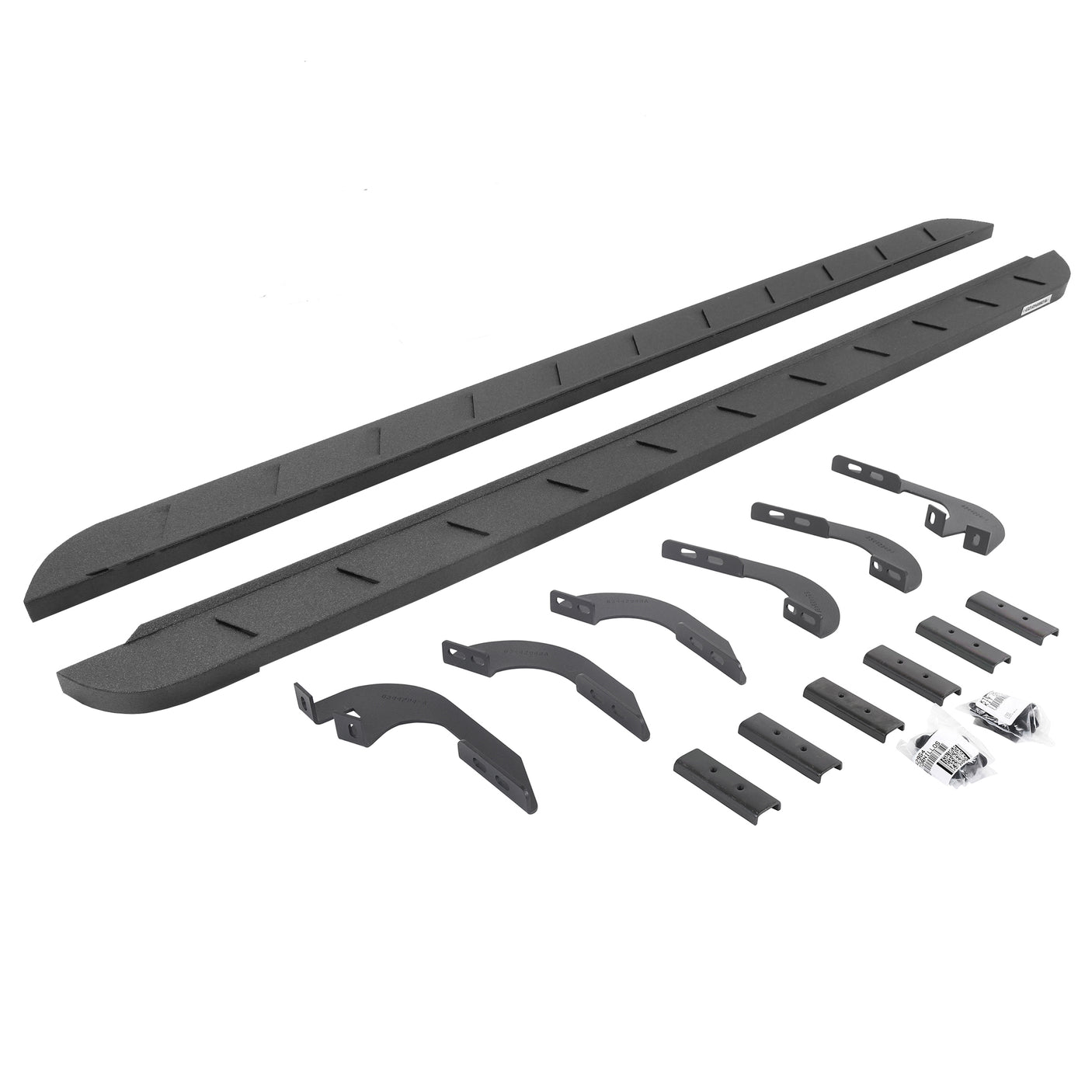 Go Rhino 63442987ST 2005-2023 Toyota Tacoma RB Series RB10 Slim Line Running Boards with Mounting Bracket Kit