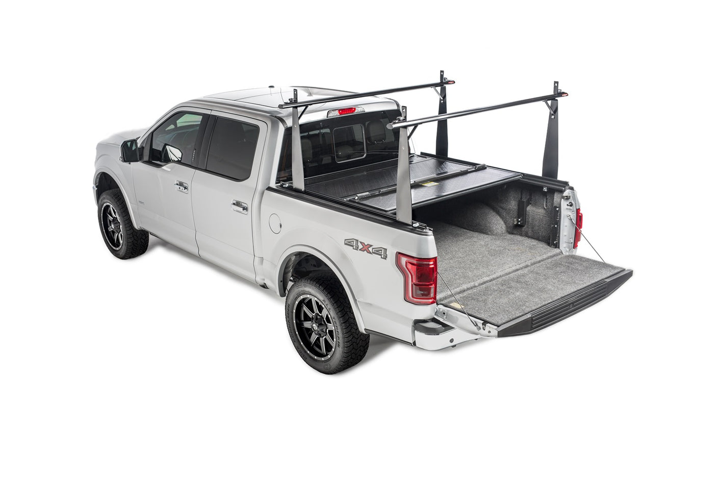 BAKFlip 26403BT 1996-2004 Toyota Tacoma 8 ft. Bed BAKFlip CS Hard Folding Truck Bed Cover with Integrated Rack System