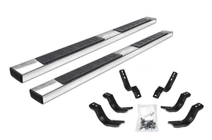 Go Rhino 6862409987PS 2009-2014 Dodge Ram 1500 OE Xtreme II Series 6" Side Steps with Mounting Bracket Kit