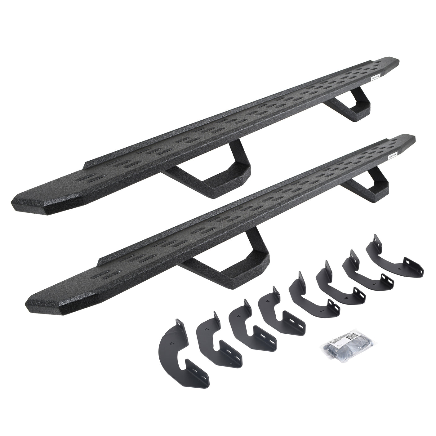 Go Rhino 6964168720T 2007-2021 Toyota Tundra RB Series RB30 Running Boards with Brackets, 2 Pairs Drop Steps Kit