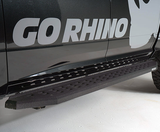 Go Rhino 69417680T 1999-2016 Ford F250/F350 Super Duty RB Series RB20 Running Boards with Mounting Bracket Kit