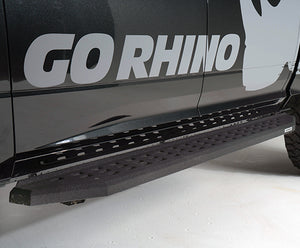 Go Rhino 69417680T 1999-2016 Ford F250/F350 Super Duty RB Series RB20 Running Boards with Mounting Bracket Kit