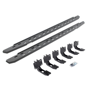 Go Rhino 69630687SPC 2019-2024 Dodge Ram 1500 RB Series RB30 Slim Line Running Boards with Mounting Bracket Kit