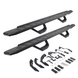 Go Rhino 6960428020PC 2015-2019 GMC Sierra 2500 HD RB Series RB30 Running Boards with Mounting Brackets, 2 Pairs Drop Steps Kit