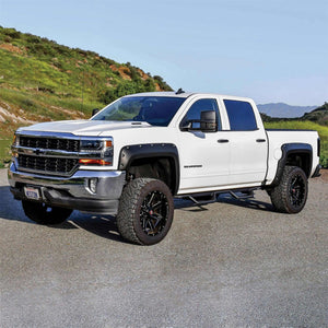 Westin 20-13725 2015-2019 Chevy Silverado 2500/3500 HD Outlaw Drop Nerf Step Bars - 72 in. Long