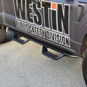 Westin 20-13945 2015-2024 Ford F150 Outlaw Drop Nerf Step Bars - 72 in. Long