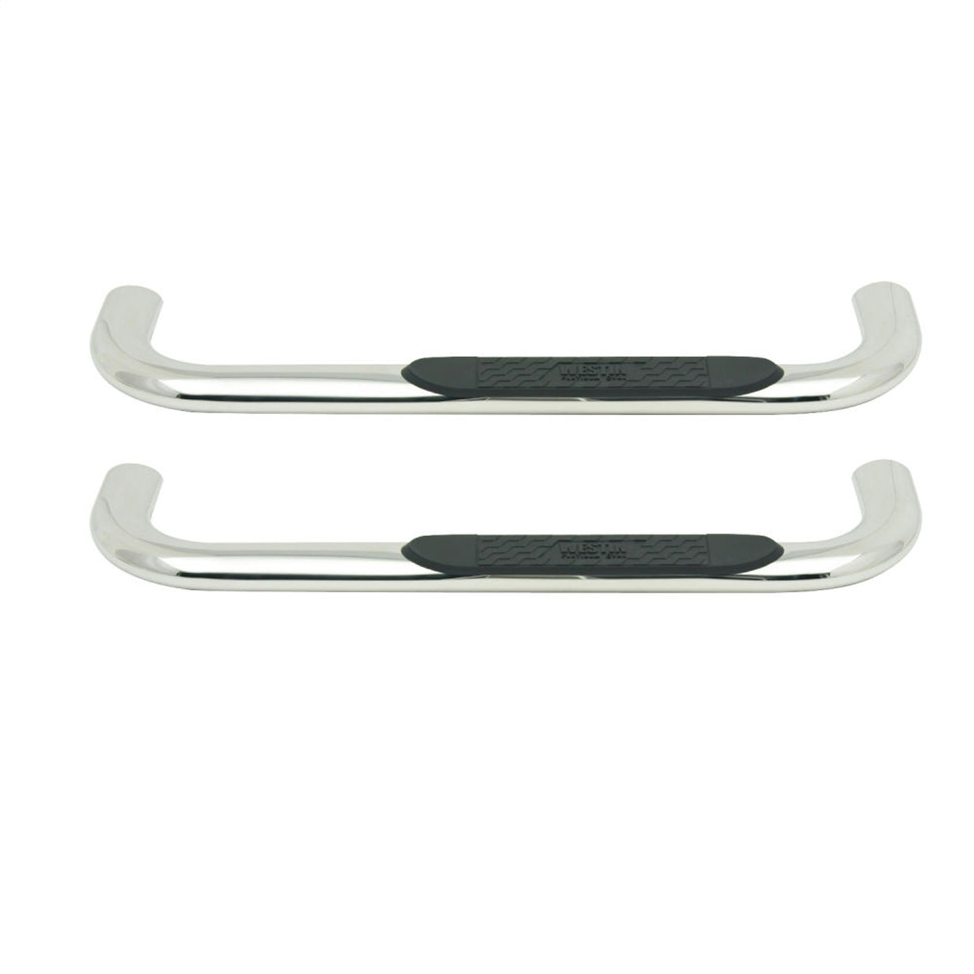 Westin 21-1400 1999-2013 Chevy Silverado 1500 Platinum 4 in. Oval Nerf Step Bars - 72 in. Long