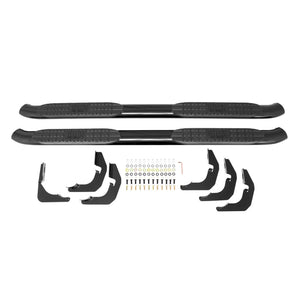 Westin 21-21315 1999-2016 Ford F250/F350 Super Duty PRO TRAXX 4 in. Oval Nerf Step Bars - 80 in. Long