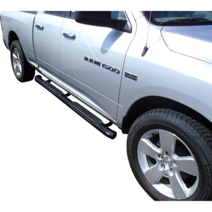 Westin 21-23565 2009-2024 Dodge Ram 1500 PRO TRAXX 4 in. Oval Nerf Step Bars - 85 in. Long