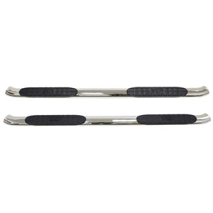 Westin 21-23720 2014-2018 GMC Sierra 1500 PRO TRAXX 4 in. Oval Nerf Step Bars - 72 in. Long