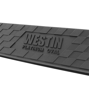 Westin 21-4120 2019-2024 GMC Sierra 1500 Platinum 4 in. Oval Nerf Step Bars - 72 in. Long