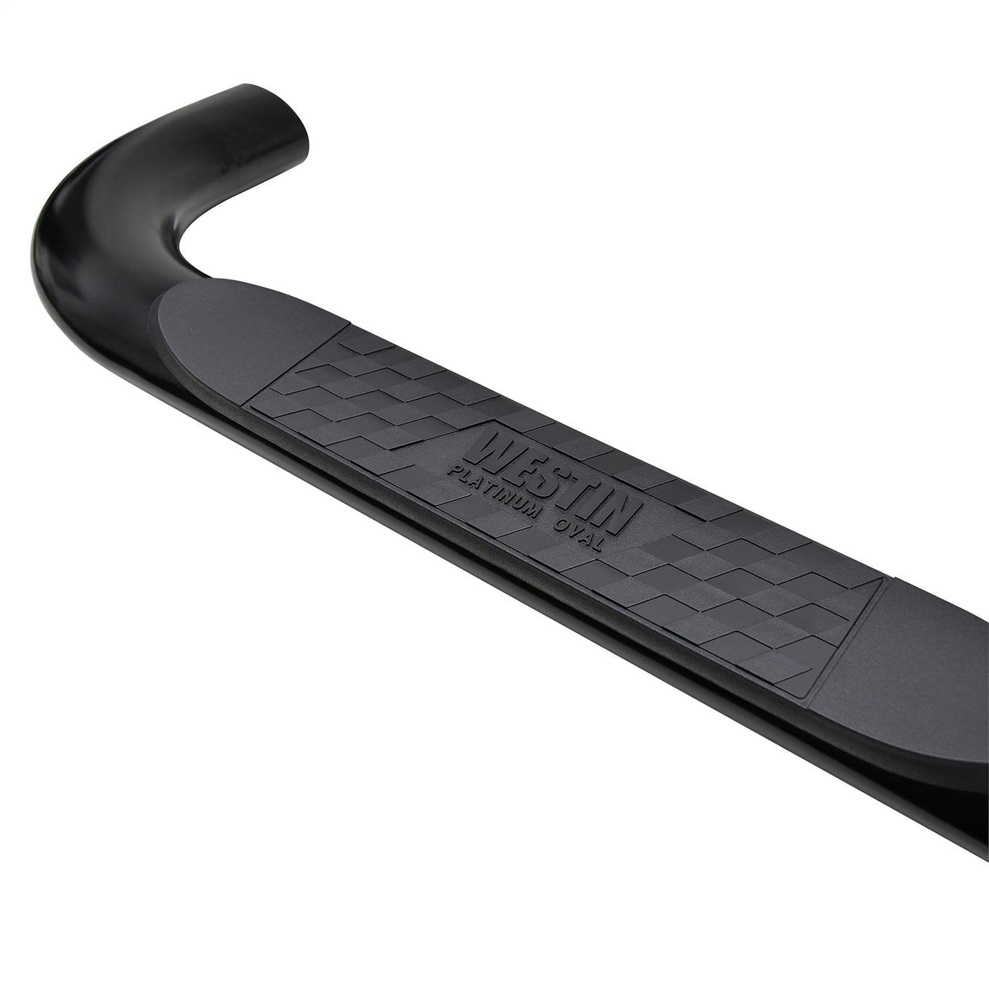 Westin 21-4125 2019-2024 GMC Sierra 1500 Platinum 4 in. Oval Nerf Step Bars - 72 in. Long