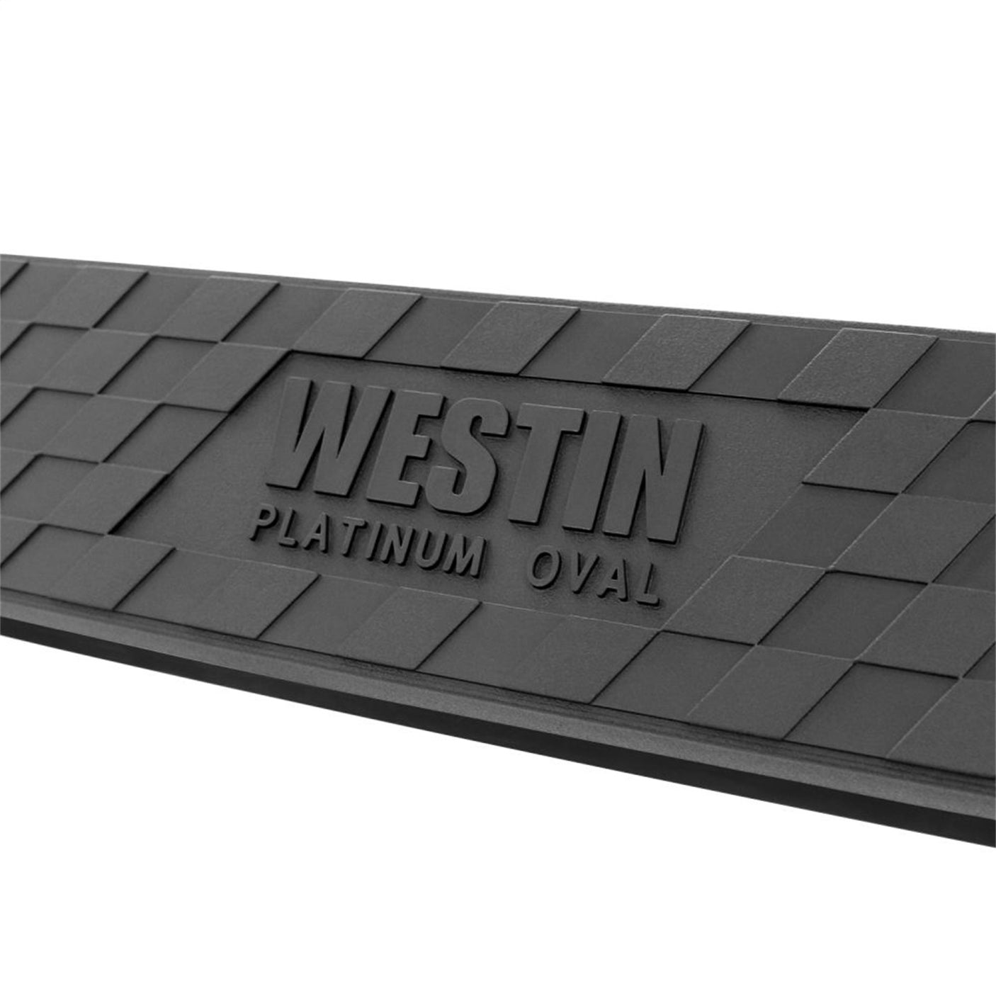 Westin 21-4130 2019-2024 Chevy Silverado 1500 Platinum 4 in. Oval Nerf Step Bars - 72 in. Long