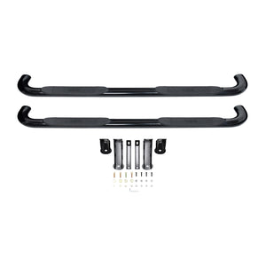 Westin 21-4135 2019-2024 Chevy Silverado 1500 Platinum 4 in. Oval Nerf Step Bars - 72 in. Long