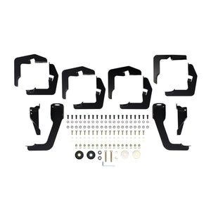 Westin 21-534575 2007-2018 GMC Sierra 1500 PRO TRAXX 5 in. Oval Wheel-to-Wheel Nerf Step Bars - 80 in. Long