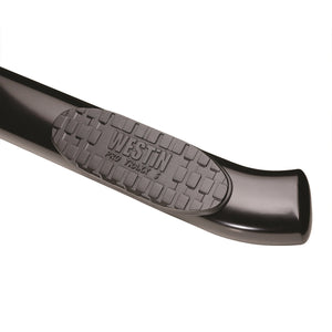 Westin 21-534595 2007-2019 GMC Sierra 1500 PRO TRAXX 5 in. Oval Wheel-to-Wheel Nerf Step Bars - 80 in. Long