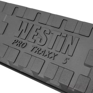 Westin 21-534685 2019-2024 Chevy Silverado 1500 PRO TRAXX 5 in. Oval Wheel-to-Wheel Nerf Step Bars - 72 in. Long