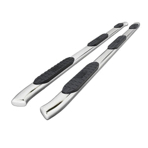 Westin 21-534750 2020-2024 Chevy Silverado 2500/3500 HD PRO TRAXX 5 in. Oval Wheel-to-Wheel Nerf Step Bars - 72 in. Long