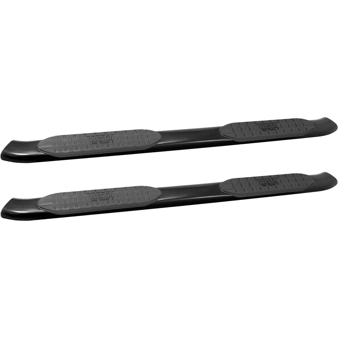 Westin 21-53715 2014-2019 Chevy Silverado 1500 PRO TRAXX 5 in. Oval Nerf Step Bars - 72 in. Long