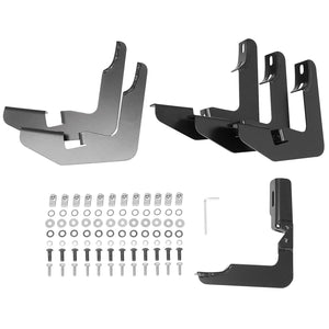 Westin 21-53715 2014-2019 Chevy Silverado 1500 PRO TRAXX 5 in. Oval Nerf Step Bars - 72 in. Long