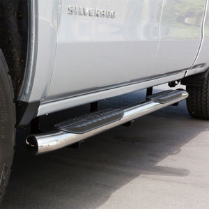 Westin 21-53720 2015-2019 GMC Sierra 2500/3500 HD PRO TRAXX 5 in. Oval Nerf Step Bars - 72 in. Long