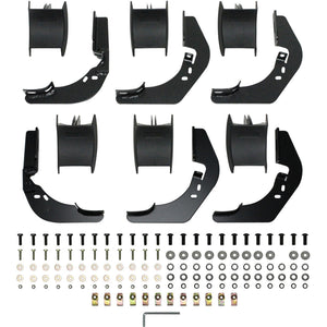 Westin 21-53725 2014-2018 Chevy Silverado 1500 PRO TRAXX 5 in. Oval Nerf Step Bars - 72 in. Long