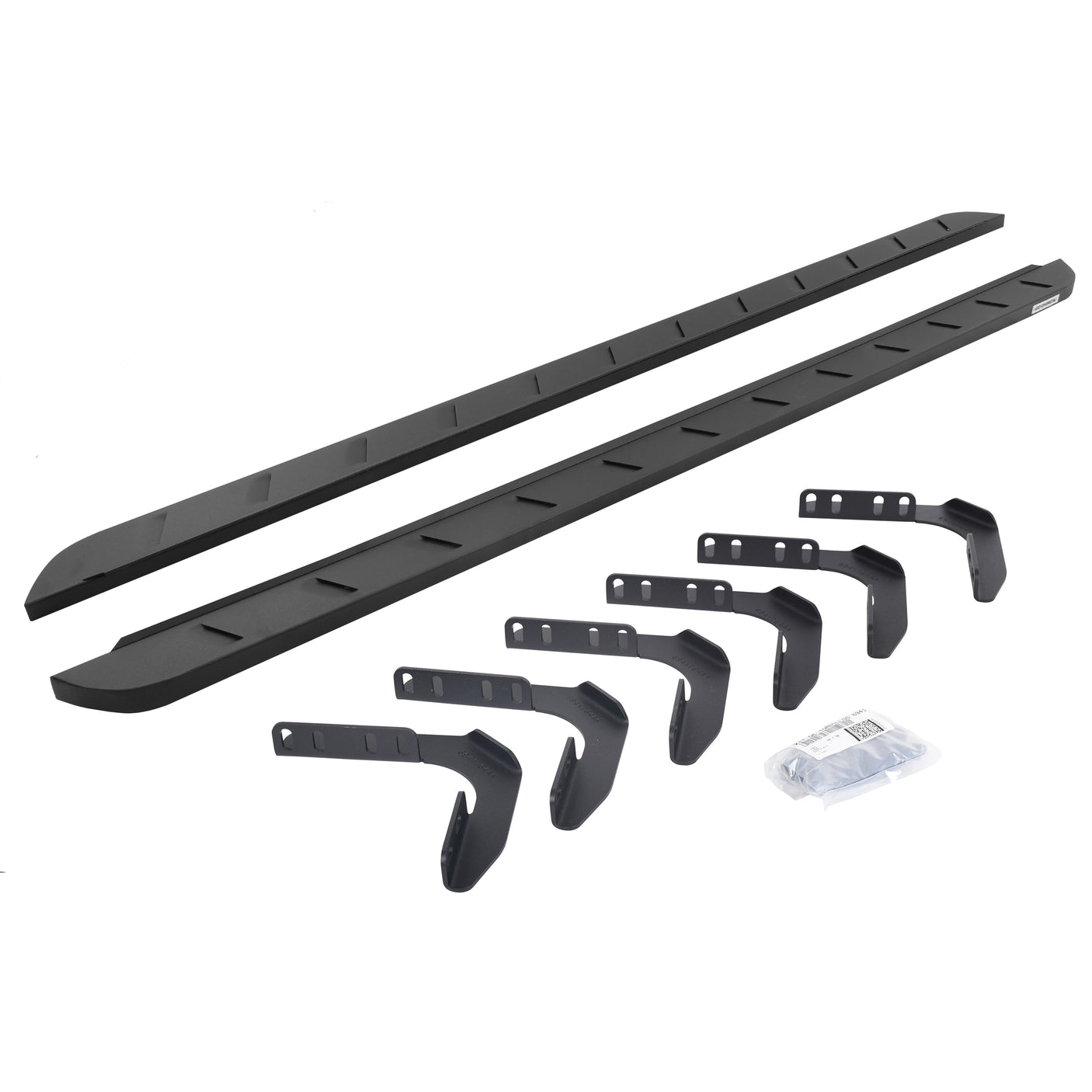 Go Rhino 63417680SPC 1999-2016 Ford F250/F350 Super Duty RB Series RB10 Slim Line Running Boards with Mounting Bracket Kit