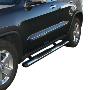 Westin 22-5050 2008-2013 Toyota Highlander Premier 4 in. Oval Nerf Step Bars - 72 in. Long