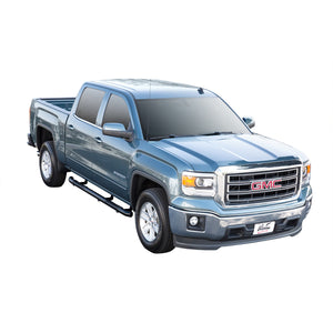 Westin 22-6040 2001-2014 GMC Sierra 2500/3500 HD Premier 6 in. Oval Nerf Step Bars - 91 in. Long