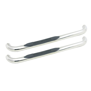 Westin 23-1400 1999-2013 GMC Sierra 1500 E-Series 3 in. Round Nerf Step Bars - Single Step Pad - 72 in. Long