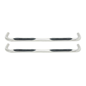 Westin 23-2510 2000-2006 Toyota Tundra E-Series 3 in. Round Nerf Step Bars - Dual Step Pad - 72 in. Long