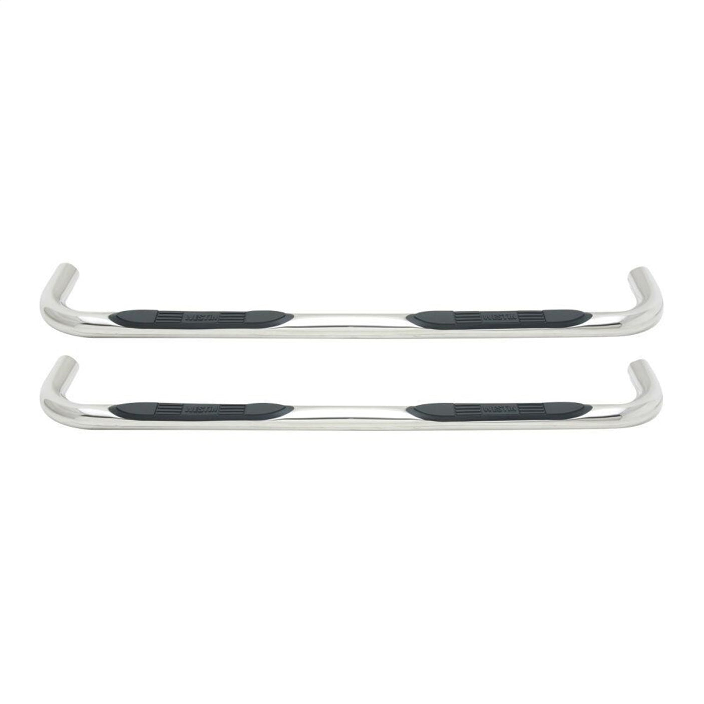 Westin 23-2770 2005-2023 Toyota Tacoma E-Series 3 in. Round Nerf Step Bars - Dual Step Pad - 70 in. Long