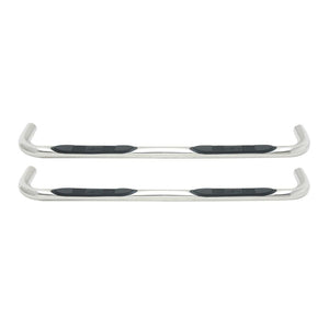 Westin 23-2770 2005-2023 Toyota Tacoma E-Series 3 in. Round Nerf Step Bars - Dual Step Pad - 70 in. Long