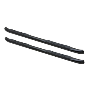 Westin 23-3255 2007-2021 Toyota Tundra E-Series 3 in. Round Nerf Step Bars - Dual Step Pad - 80 in. Long