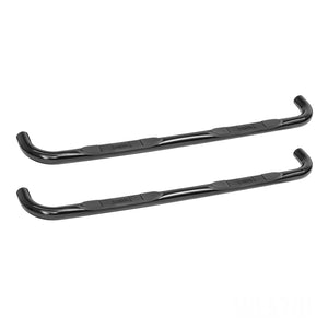 Westin 23-4085 2019-2024 Dodge Ram 1500 E-Series 3 in. Round Nerf Step Bars - Dual Step Pad - 72 in. Long