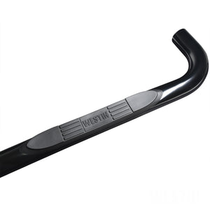 Westin 23-4115 2019-2024 Chevy Silverado 1500 E-Series 3 in. Round Nerf Step Bars - 72 in. Long